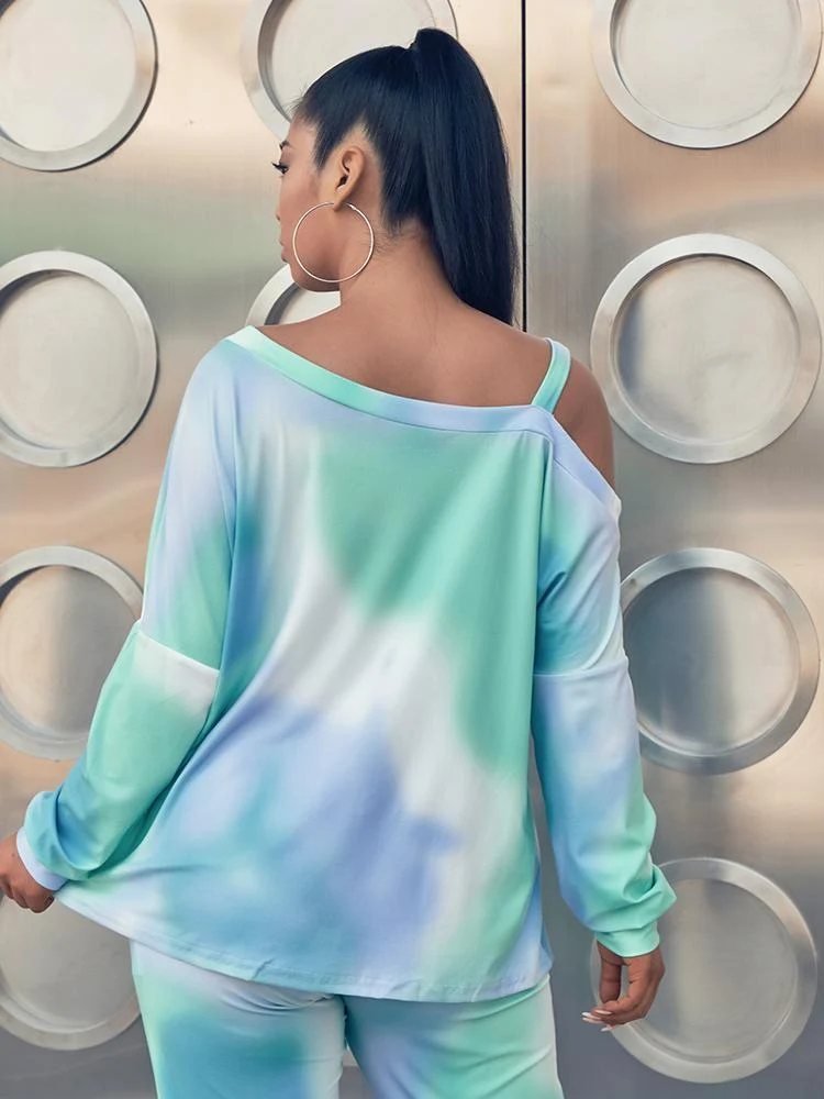 Tie Dye Backless Co-ords