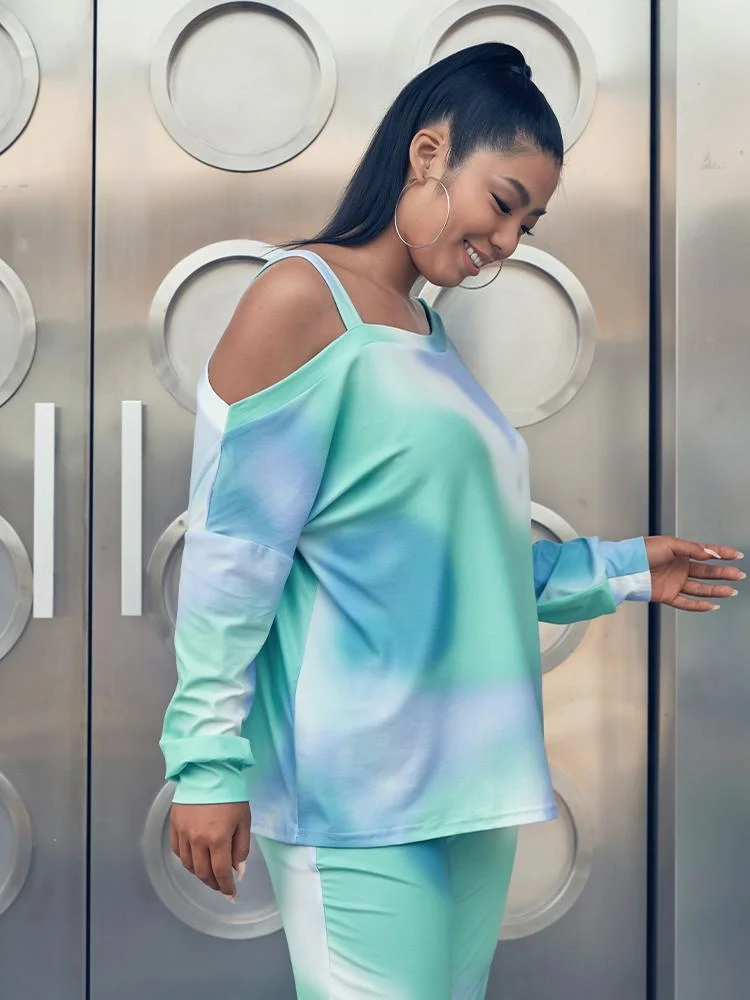 Tie Dye Backless Co-ords