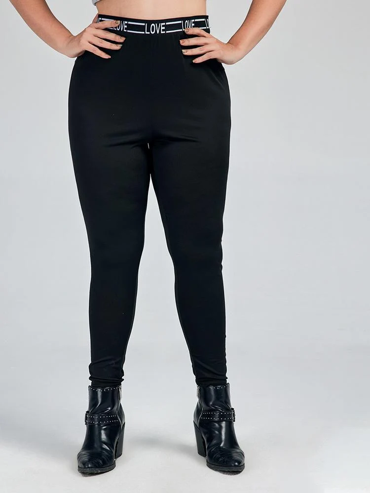 Sports Solid Color Pants