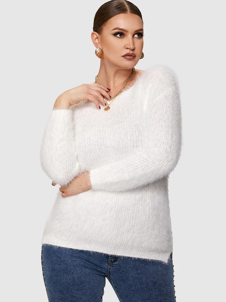 Solid Solid Color Regular Sweaters