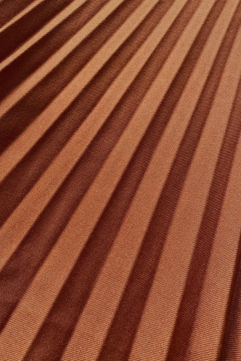 Jupe Sacré Cœur Uni Terracotta