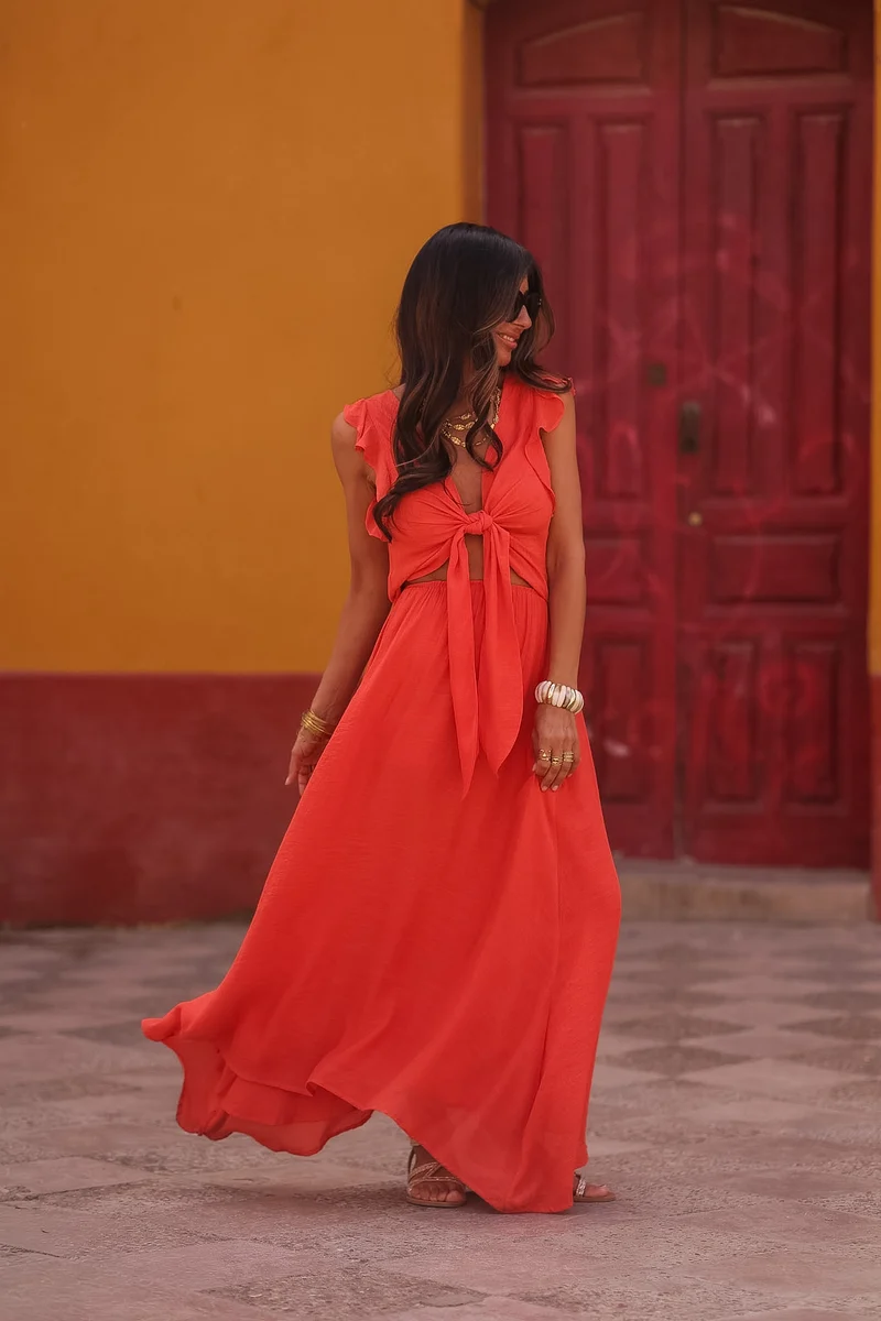 Ensemble Dayana corail