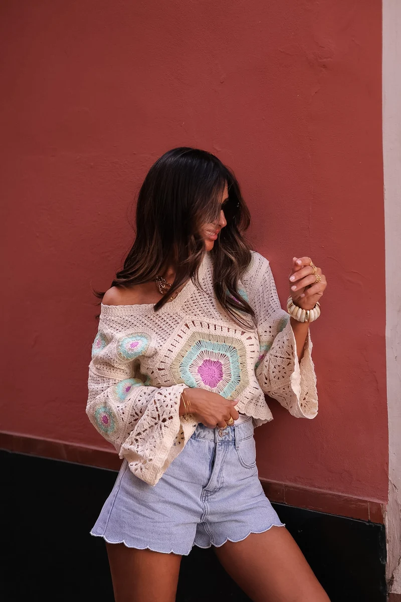 Blouse Hope en crochet