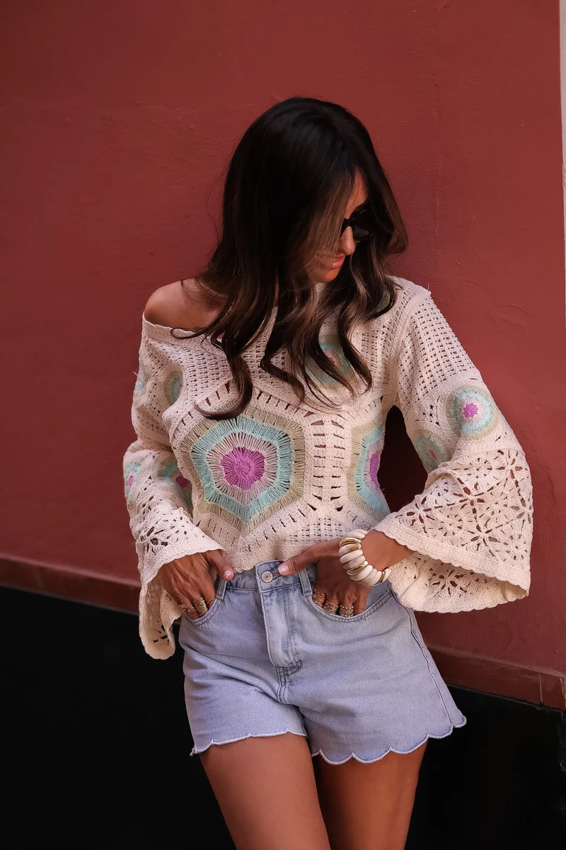 Blouse Hope en crochet
