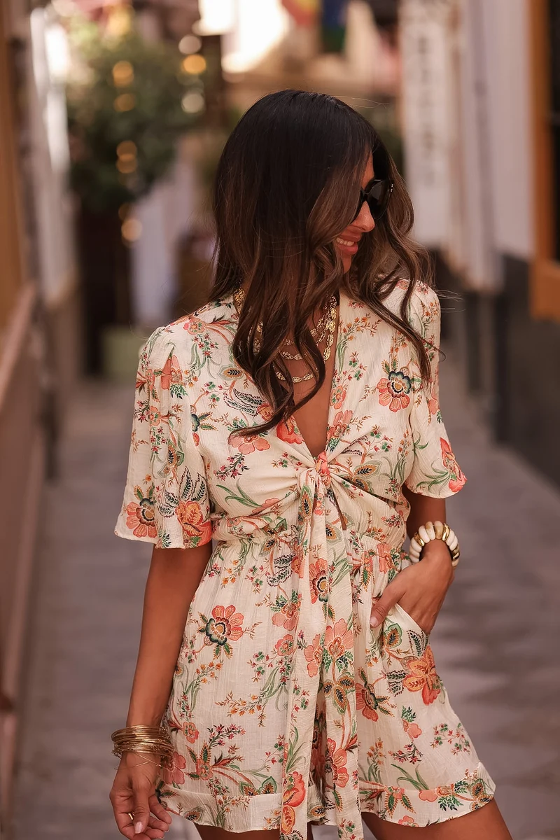 Combi-short Kate écru