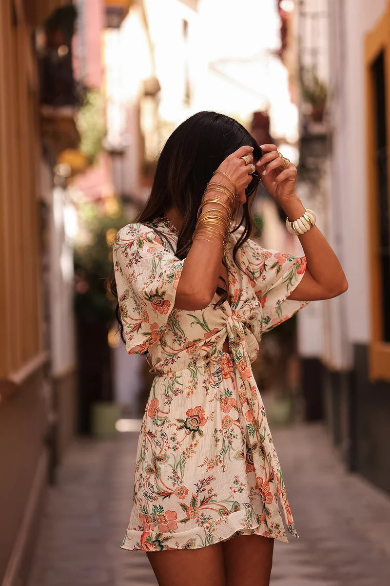 Combi-short Kate écru