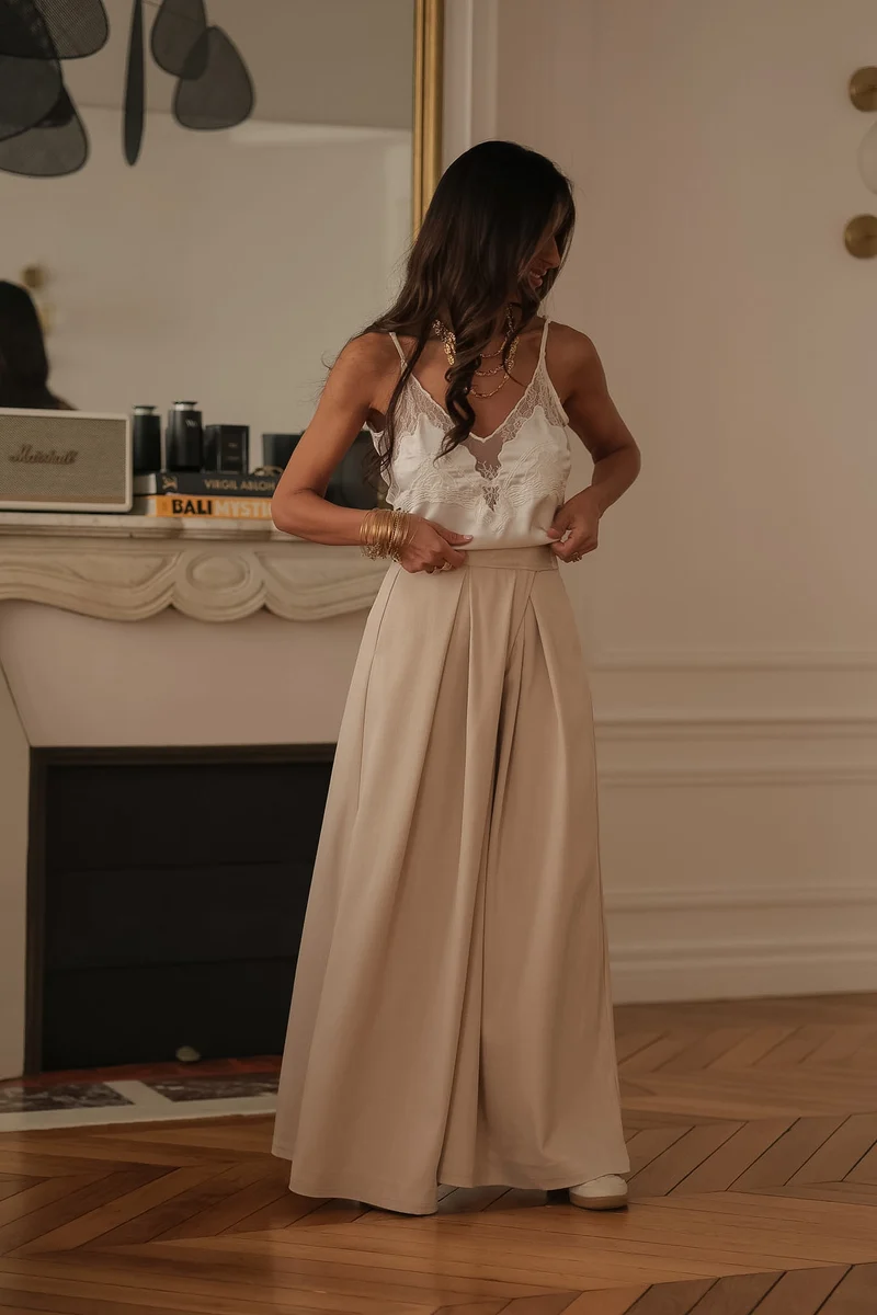 Pantalon Iris beige
