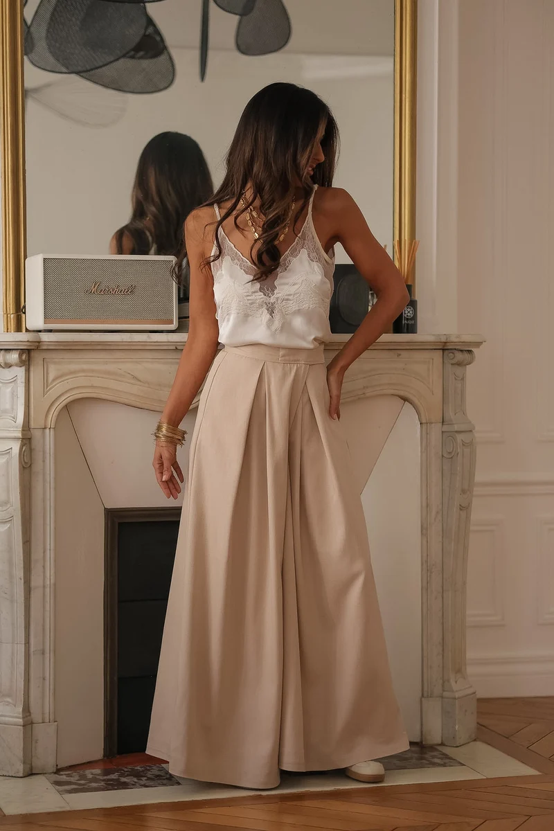 Pantalon Iris beige