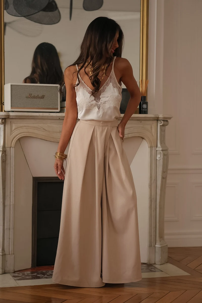 Pantalon Iris beige
