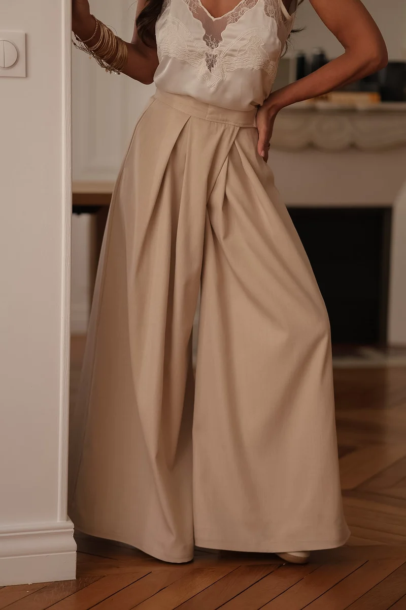 Pantalon Iris beige