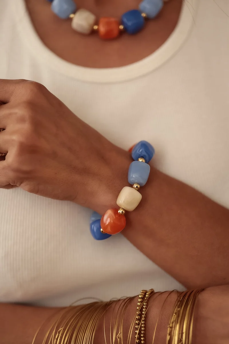 Bracelet Ysel bleu