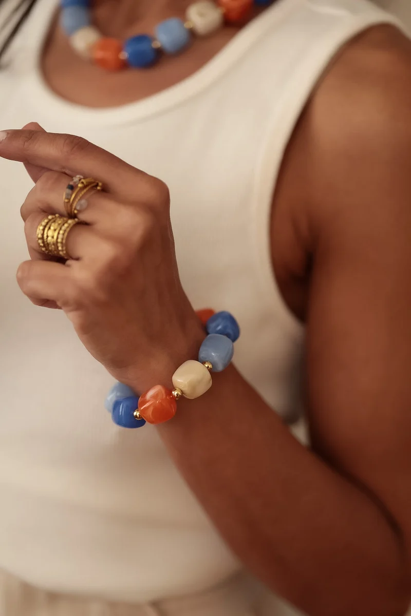 Bracelet Ysel bleu