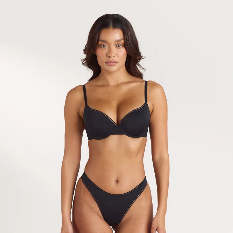 Soutien-gorge Comfort T-Shirt - Noir