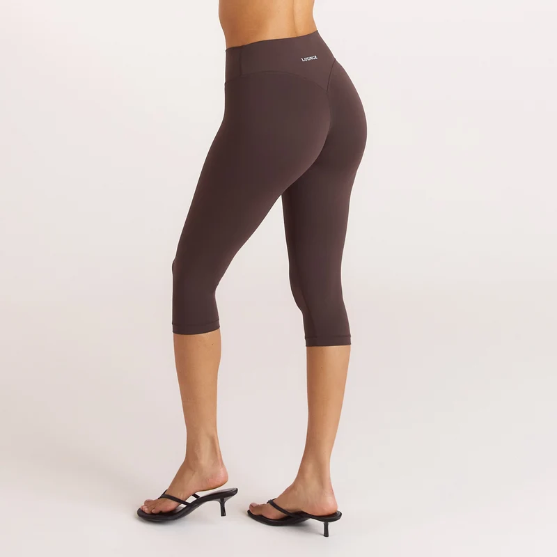 Legging Longueur Capri ContourSoft™ - Chocolat Noir