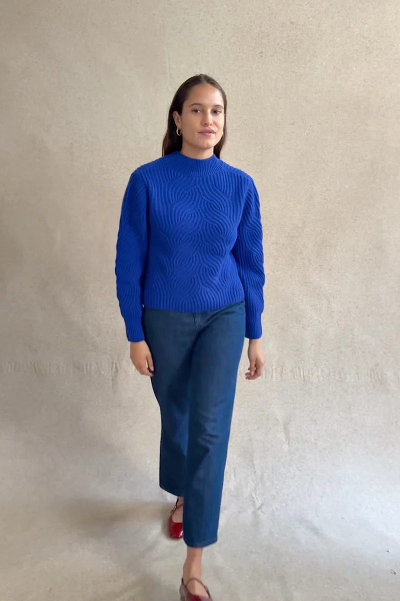 Pull Bleu Royal
