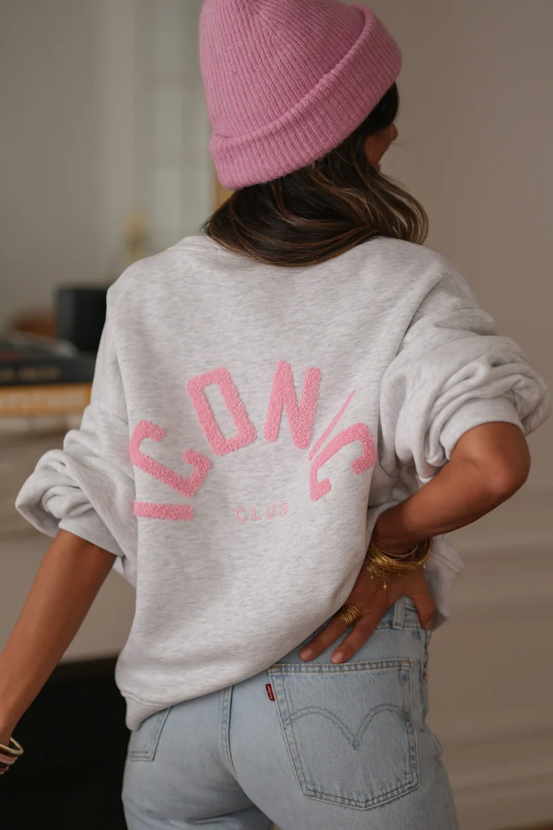 Sweat Iconic club gris