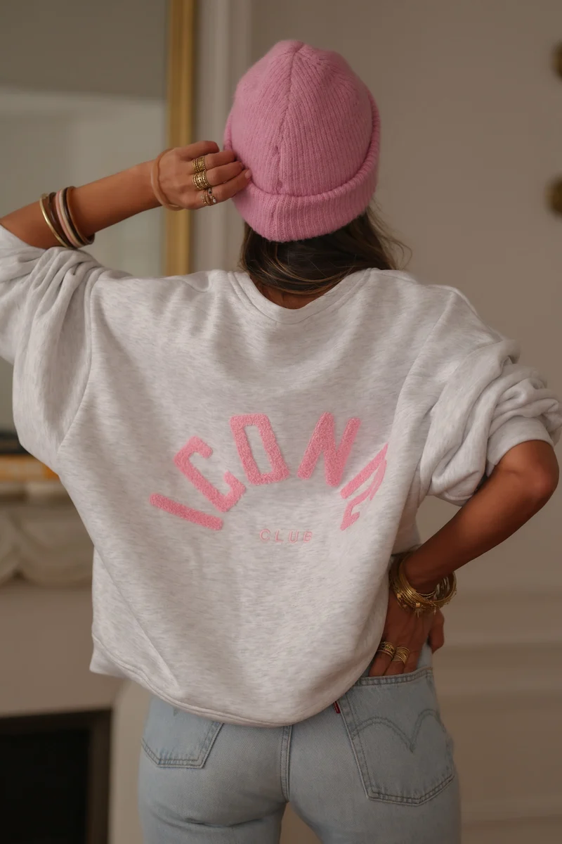 Sweat Iconic club gris