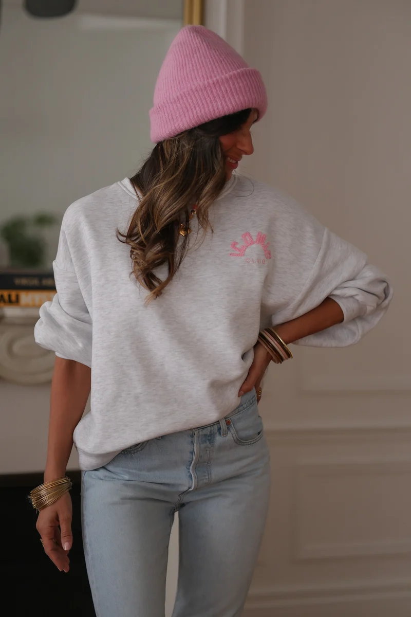 Sweat Iconic club gris