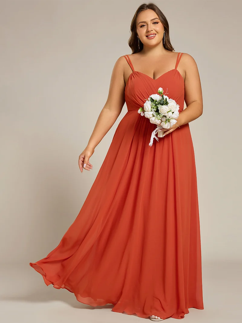ever RUBY|Robe de soirée en mousseline et dentelle dos nu bretelles fines