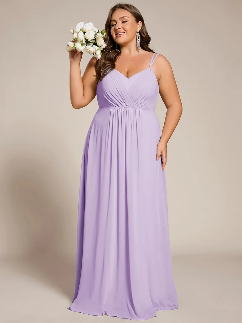 ever RUBY|Robe de soirée en mousseline et dentelle dos nu bretelles fines