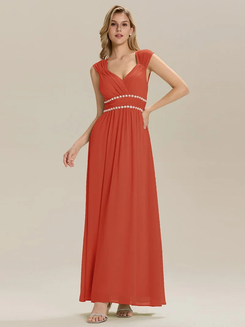 ever ZELINA|Robe de soirée élégante dos nu sans manches