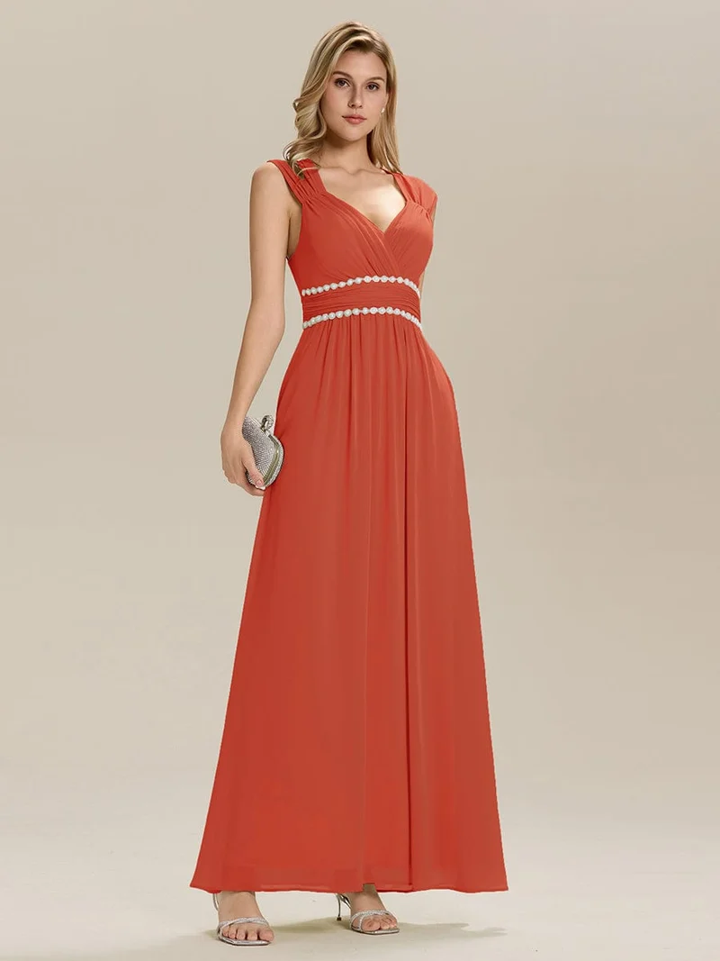 ever ZELINA|Robe de soirée élégante dos nu sans manches