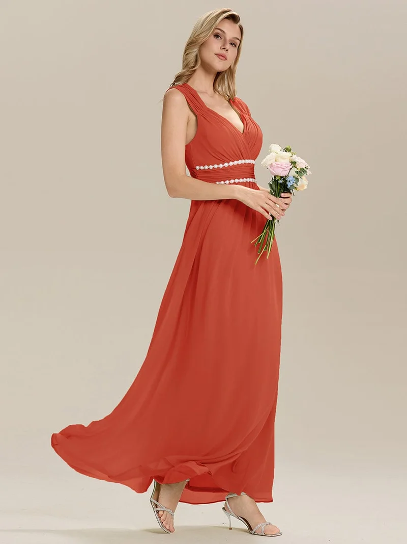 ever ZELINA|Robe de soirée élégante dos nu sans manches
