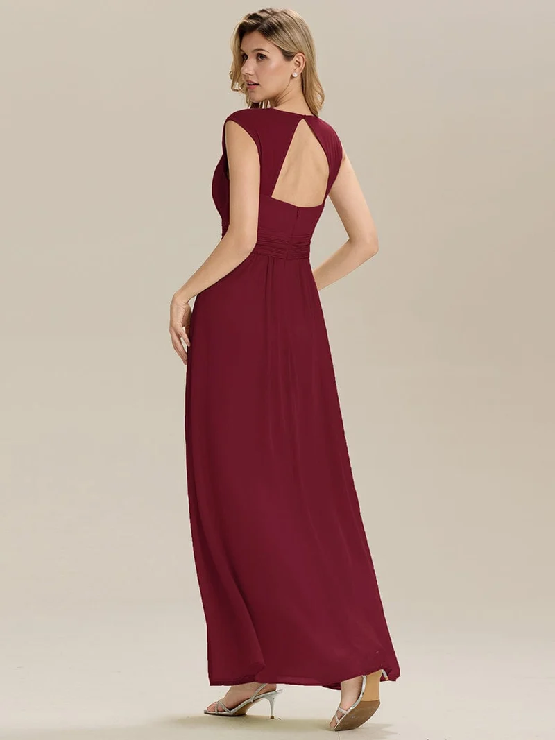 ever ZELINA|Robe de soirée élégante dos nu sans manches