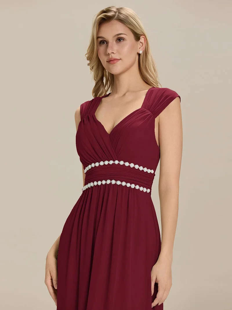 ever ZELINA|Robe de soirée élégante dos nu sans manches