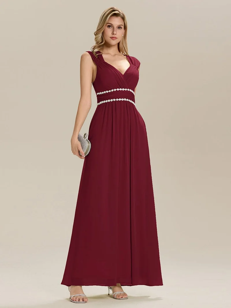 ever ZELINA|Robe de soirée élégante dos nu sans manches