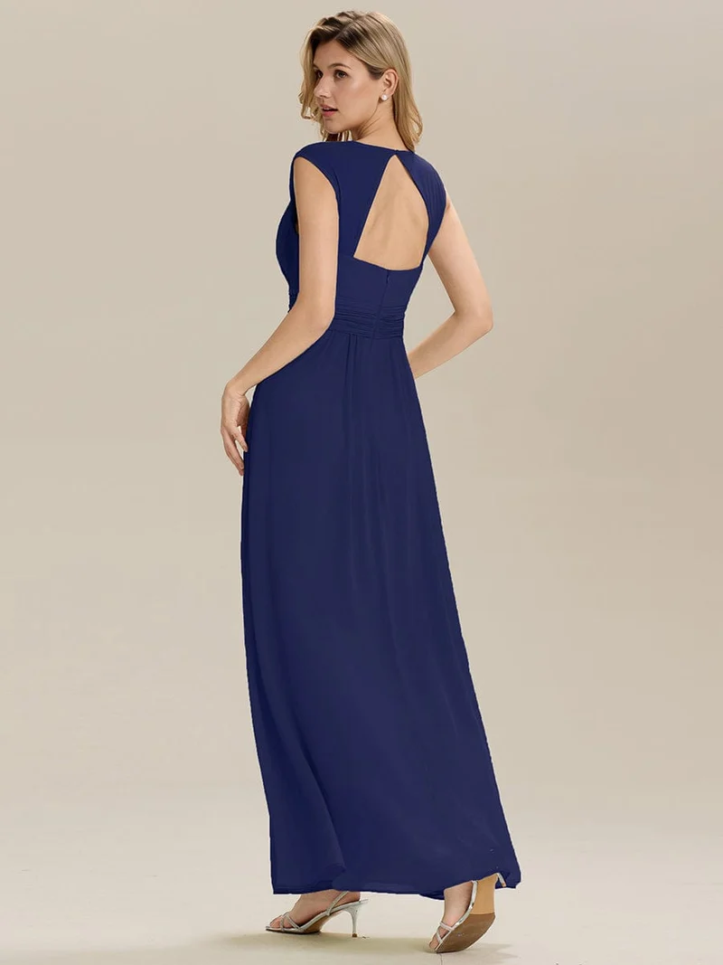 ever ZELINA|Robe de soirée élégante dos nu sans manches
