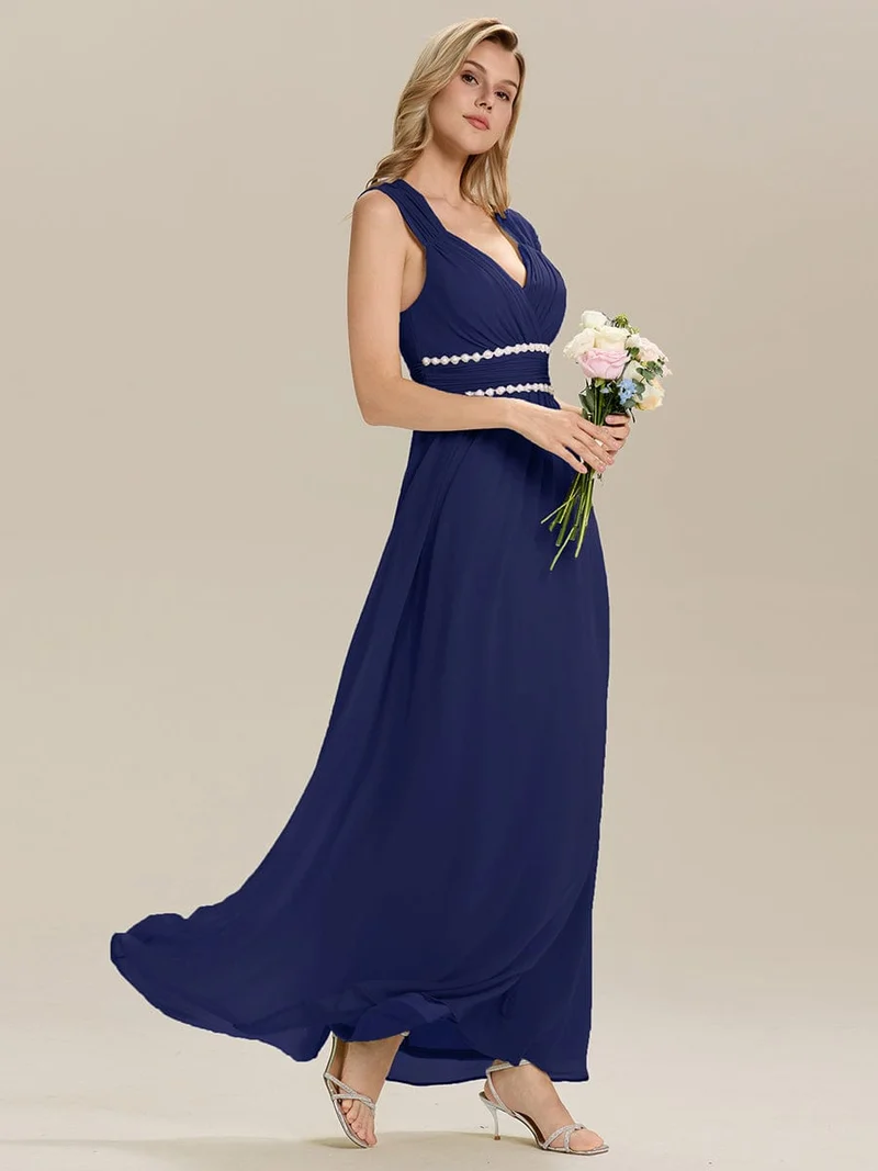 ever ZELINA|Robe de soirée élégante dos nu sans manches