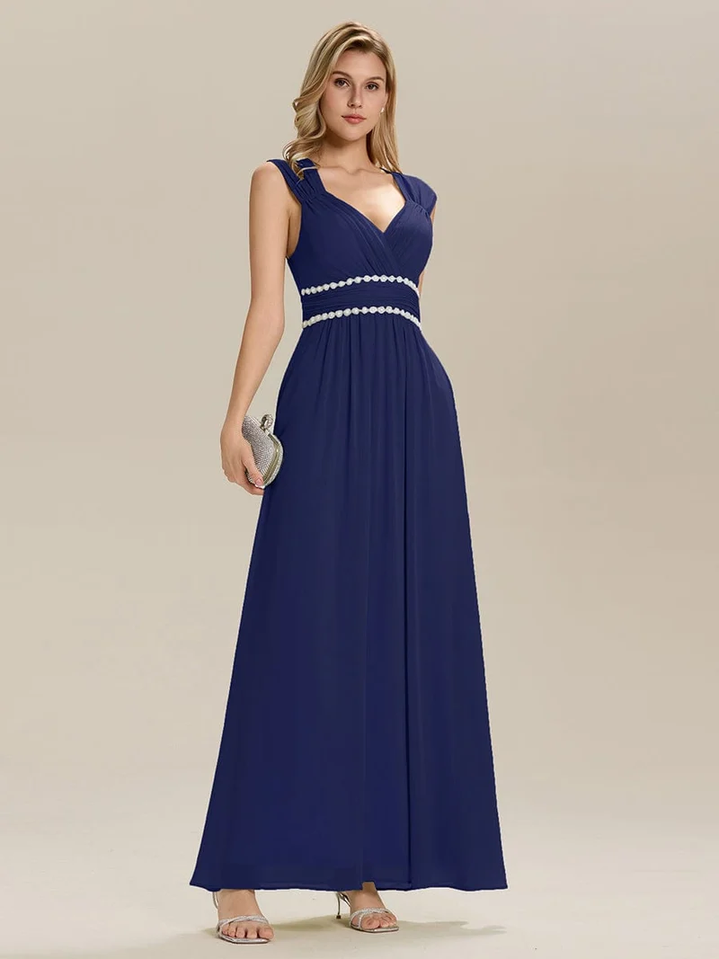 ever ZELINA|Robe de soirée élégante dos nu sans manches