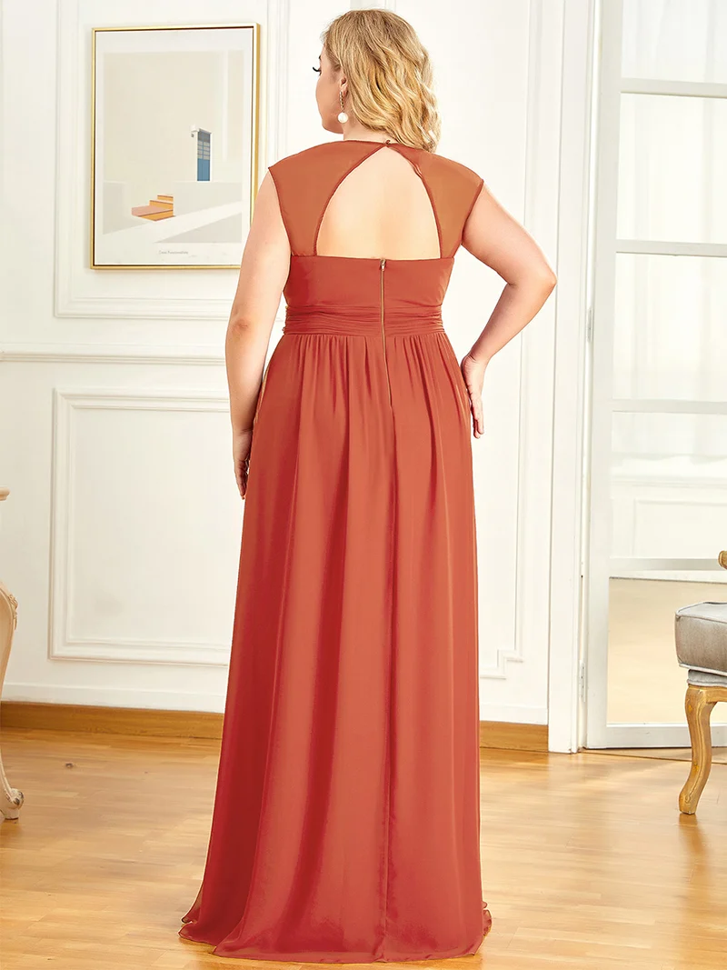 ever ZELINA|Robe de soirée élégante dos nu sans manches