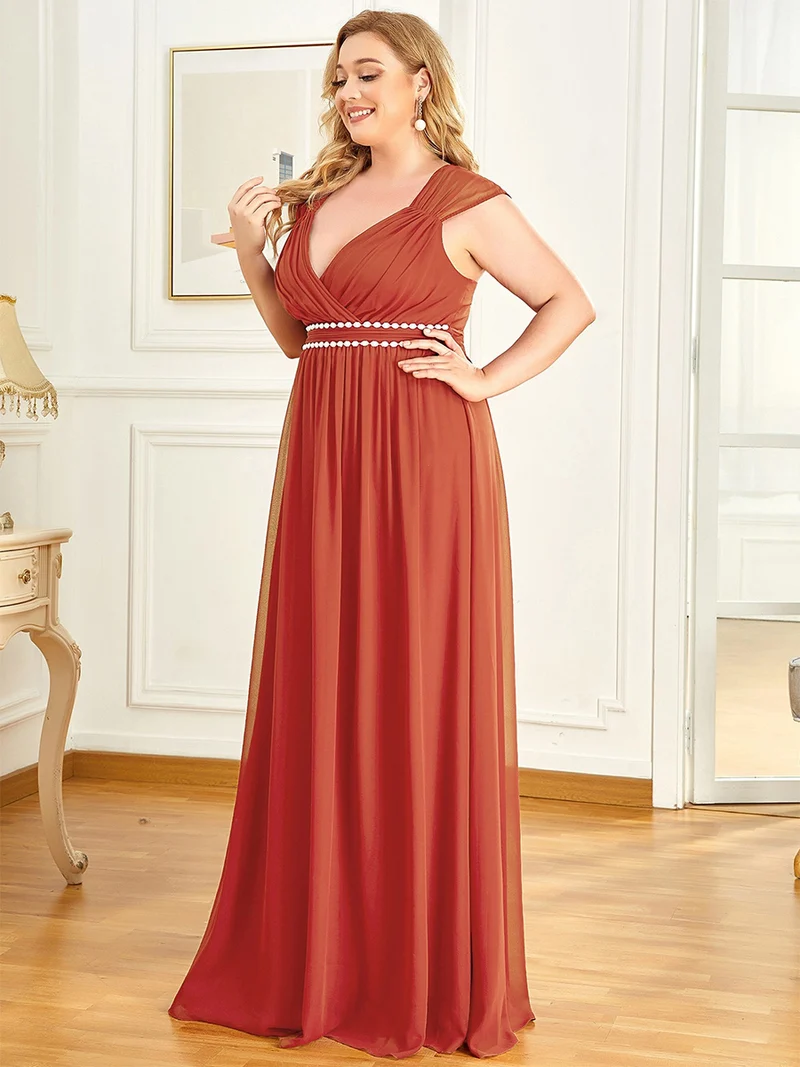 ever ZELINA|Robe de soirée élégante dos nu sans manches