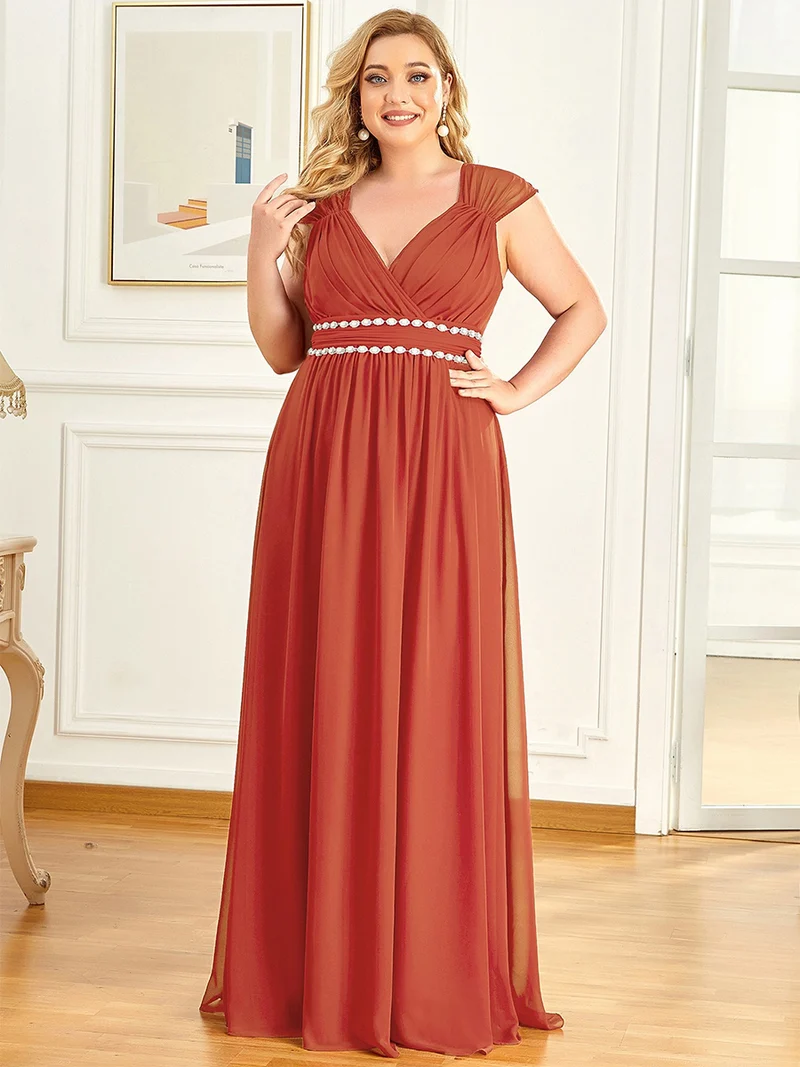 ever ZELINA|Robe de soirée élégante dos nu sans manches
