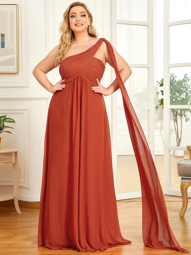 ever ANAYA|Robes de demoiselle d'honneur à épaules multiples(Vente Finale)