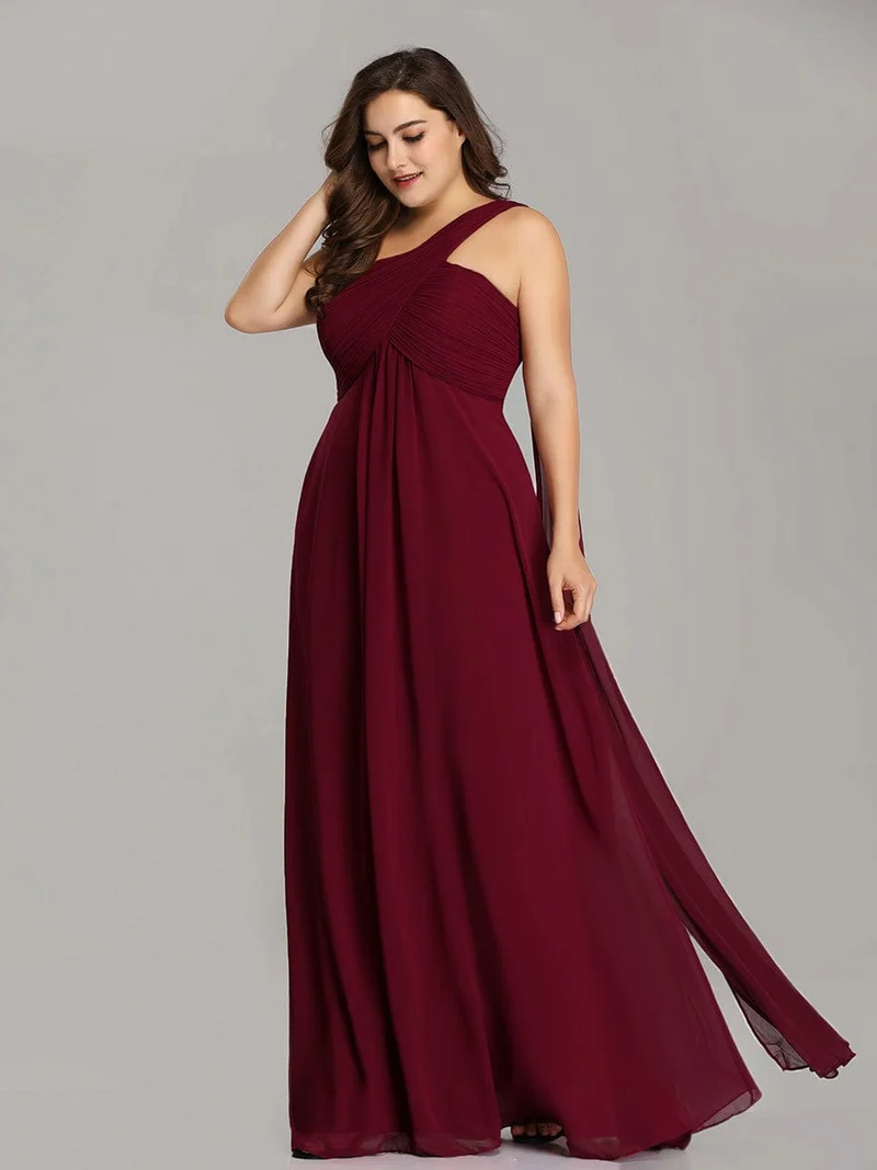 ever ANAYA|Robes de demoiselle d'honneur à épaules multiples(Vente Finale)