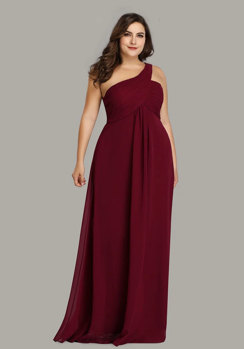 ever ANAYA|Robes de demoiselle d'honneur à épaules multiples(Vente Finale)