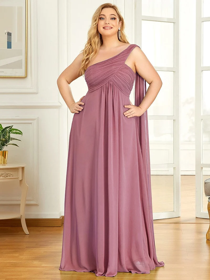 ever ANAYA|Robes de demoiselle d'honneur à épaules multiples(Vente Finale)