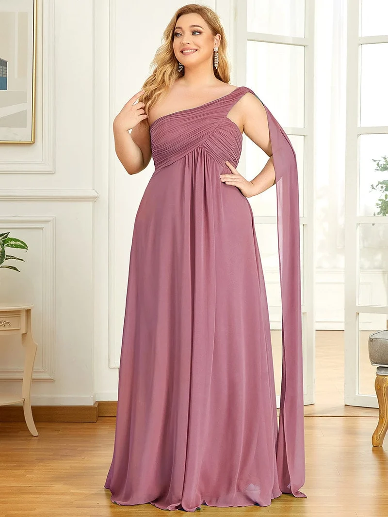 ever ANAYA|Robes de demoiselle d'honneur à épaules multiples(Vente Finale)