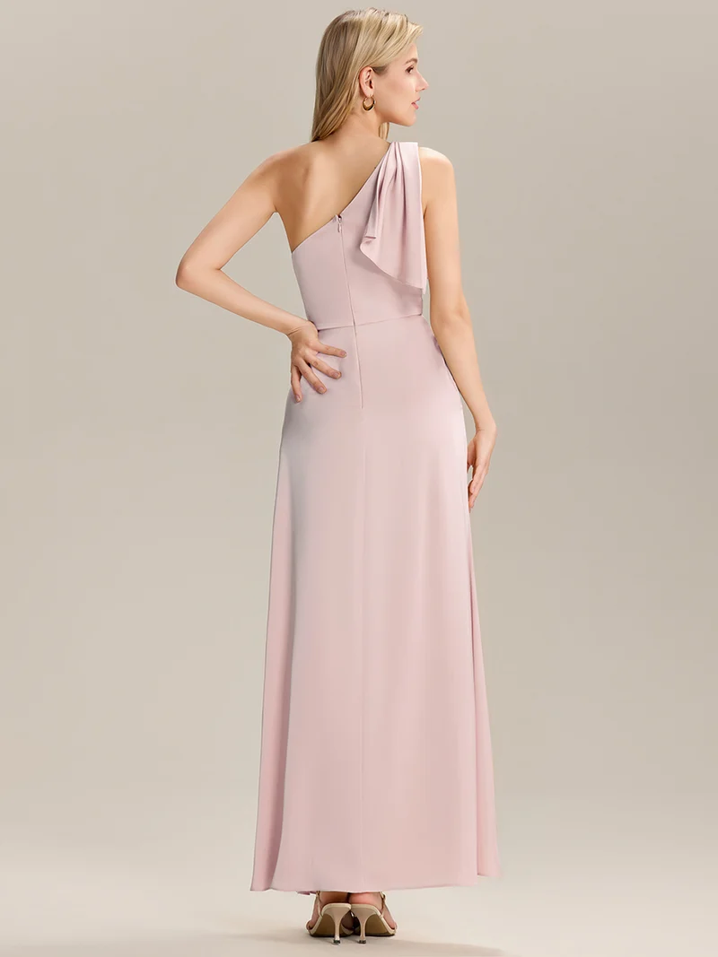 ever EVELISE|Robe longue asymétrique sans manches fente haute