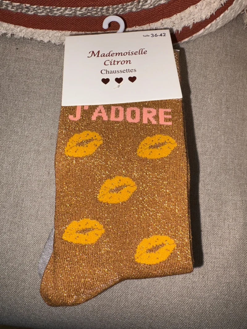 Chaussettes « J’adore »