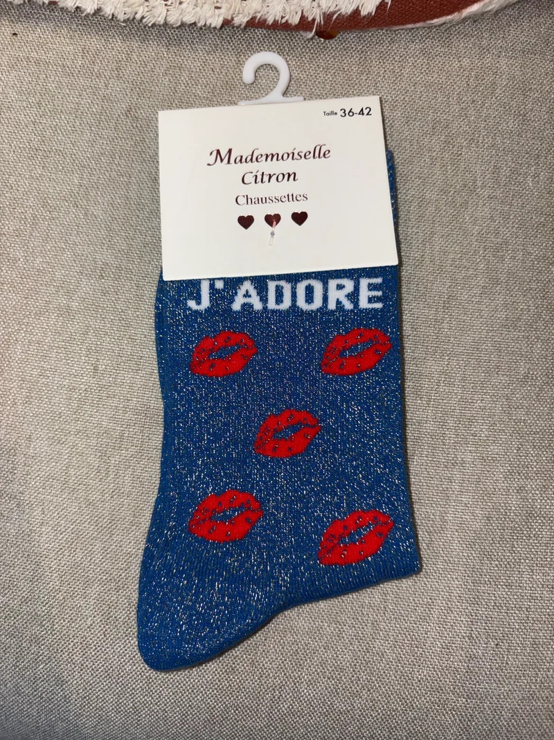 Chaussettes « J’adore »