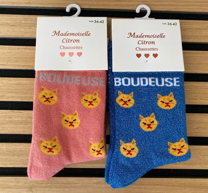 Chaussettes « Boudeuse »