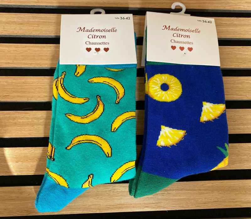 Chaussettes fruits