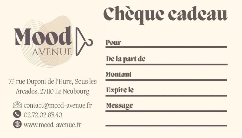 Chèque-cadeau