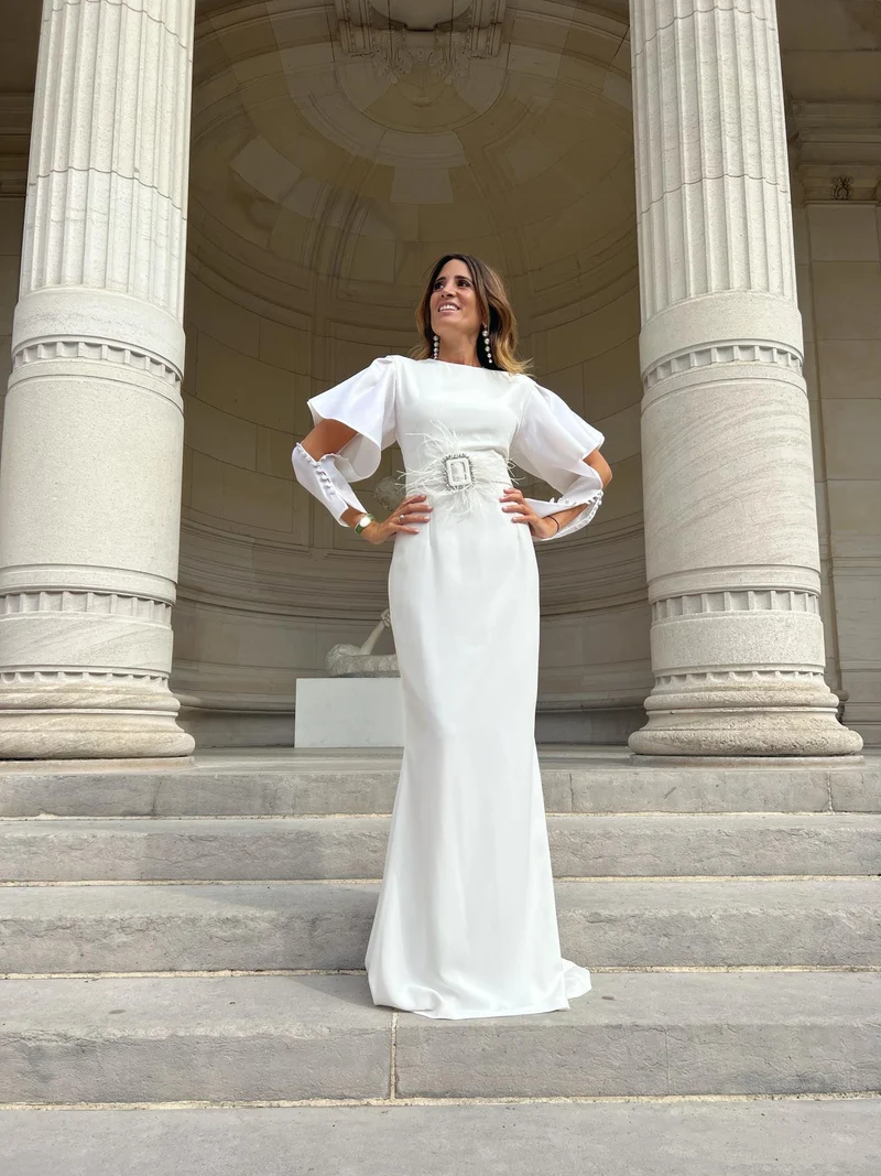 Vente Robe Georgia blanche