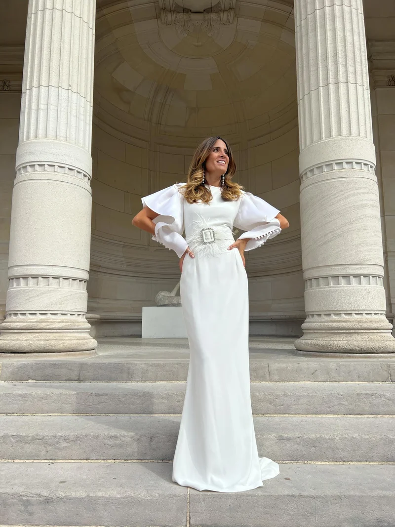 Vente Robe Georgia blanche