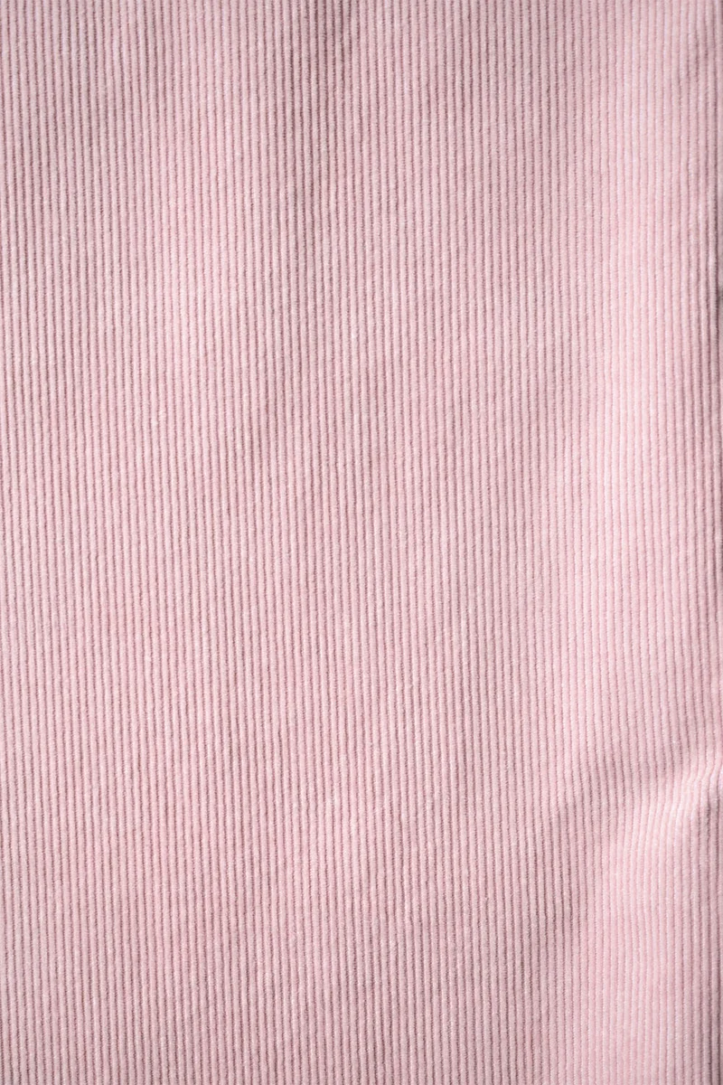 Pantalon Idéaliste en velours Rose Poudré